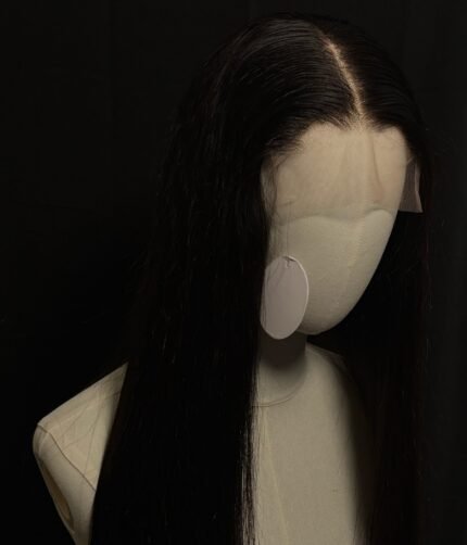 Wig straight Virgin - Lace 5x5 transparent